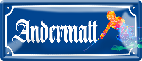 4252024256925		 ''Andermatt (ski)''
Schilderstore24 Blechschilder sind perfekt als Geschenk zu Weihnachten, Geburtstage, Feiern, Partys, Grillabende, Hochzeit. Jederzeit stilvoll im Wohnzimmer, Partykeller, Garage, reiseziel, städte, see, zitat Berge Reisen Wandern Outdoor Natur Urlaub sehenswürdigkeiten insel paradies
