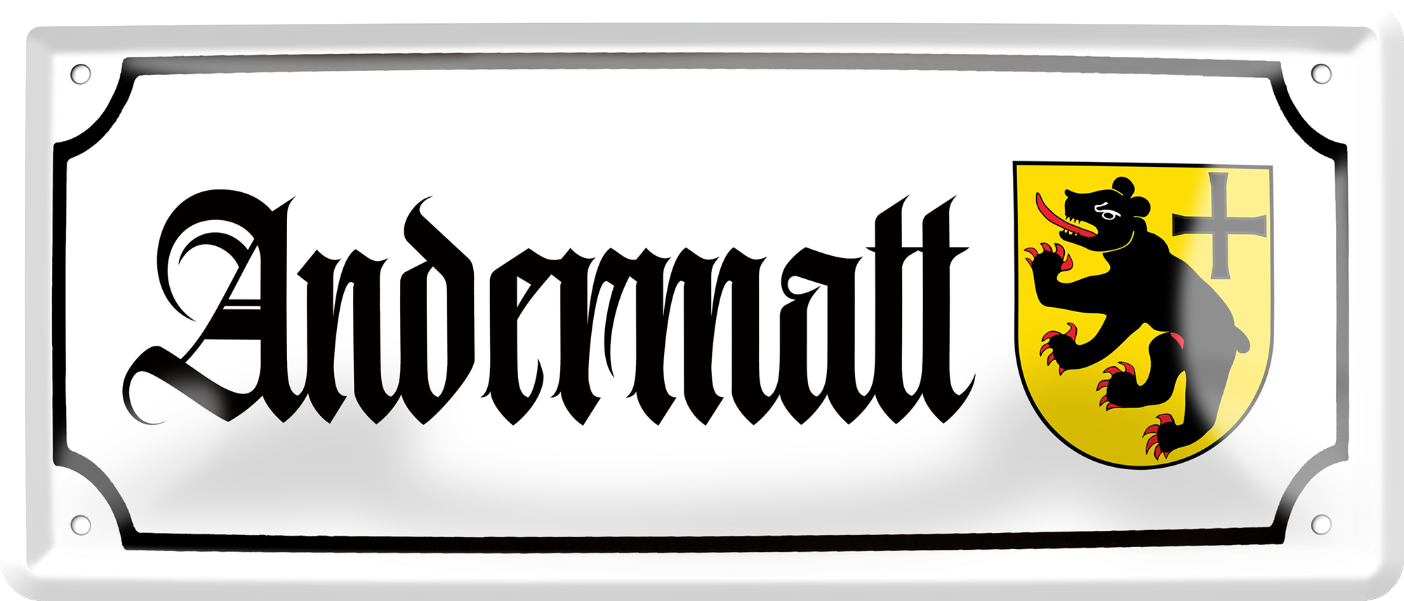 4252024256932		 ''Andermatt (wappen)''
Schilderstore24 Blechschilder sind perfekt als Geschenk zu Weihnachten, Geburtstage, Feiern, Partys, Grillabende, Hochzeit. Jederzeit stilvoll im Wohnzimmer, Partykeller, Garage, reiseziel, städte, see, zitat Berge Reisen Wandern Outdoor Natur Urlaub sehenswürdigkeiten insel paradies