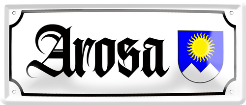 4252024256963		 ''Arosa (wappen)''
Schilderstore24 Blechschilder sind perfekt als Geschenk zu Weihnachten, Geburtstage, Feiern, Partys, Grillabende, Hochzeit. Jederzeit stilvoll im Wohnzimmer, Partykeller, Garage, reiseziel, städte, see, zitat Berge Reisen Wandern Outdoor Natur Urlaub sehenswürdigkeiten insel paradies
