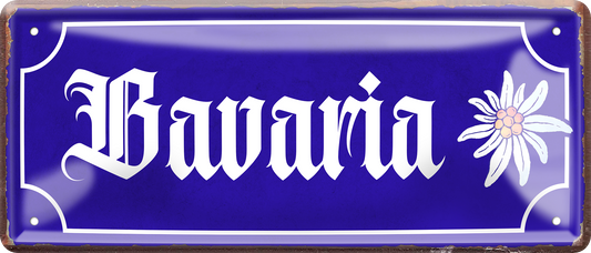 4252024256994		 ''Bavaria''
Schilderstore24 Blechschilder sind perfekt als Geschenk zu Weihnachten, Geburtstage, Feiern, Partys, Grillabende, Hochzeit. Jederzeit stilvoll im Wohnzimmer, Partykeller, Garage, reiseziel, städte, see, zitat Berge Reisen Wandern Outdoor Natur Urlaub sehenswürdigkeiten insel paradies