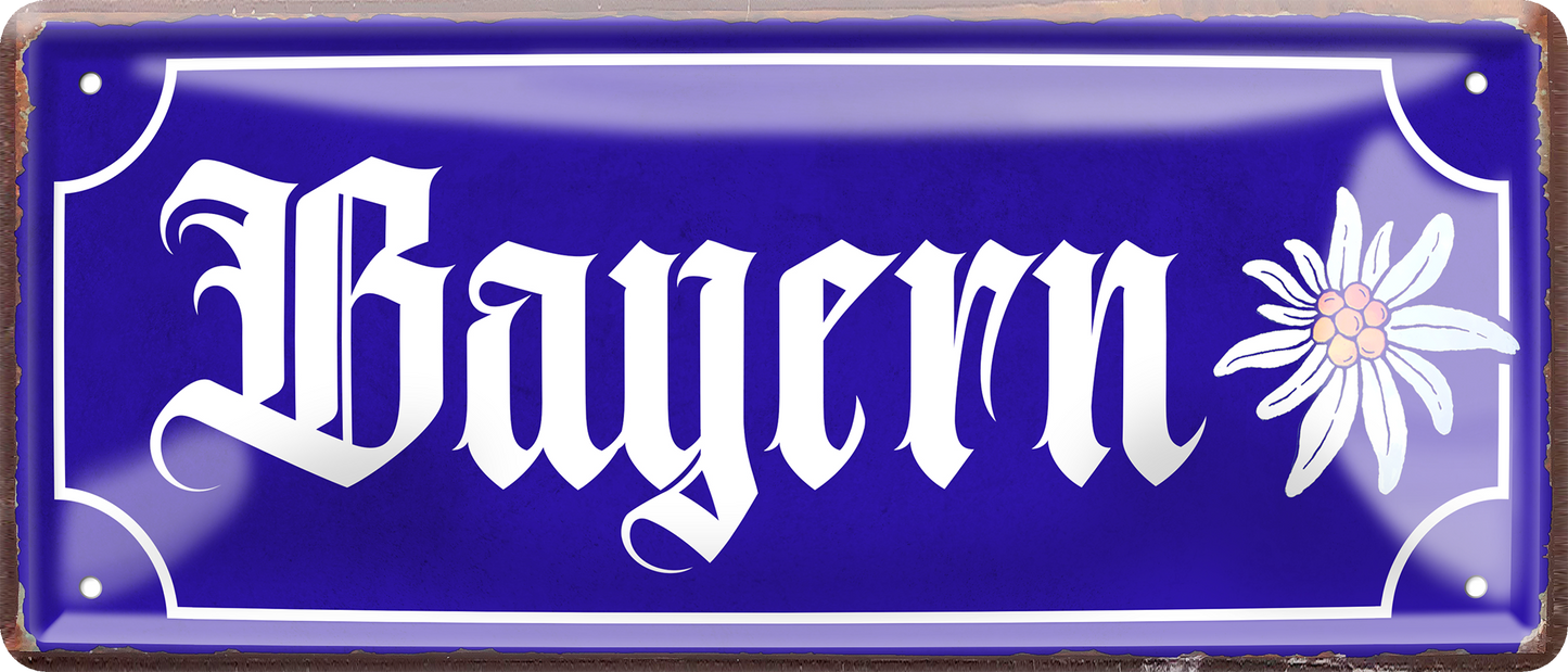 4252024257007		 ''Bayern (blume)''
Schilderstore24 Blechschilder sind perfekt als Geschenk zu Weihnachten, Geburtstage, Feiern, Partys, Grillabende, Hochzeit. Jederzeit stilvoll im Wohnzimmer, Partykeller, Garage, reiseziel, städte, see, zitat Berge Reisen Wandern Outdoor Natur Urlaub sehenswürdigkeiten insel paradies
