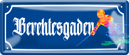 4252024257021		 ''Berchtesgarden (ski)''
Schilderstore24 Blechschilder sind perfekt als Geschenk zu Weihnachten, Geburtstage, Feiern, Partys, Grillabende, Hochzeit. Jederzeit stilvoll im Wohnzimmer, Partykeller, Garage, reiseziel, städte, see, zitat Berge Reisen Wandern Outdoor Natur Urlaub sehenswürdigkeiten insel paradies