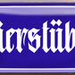 4252024256727		 ''Bierstüberl''
Schilderstore24 Blechschilder sind perfekt als Geschenk zu Weihnachten, Geburtstage, Feiern, Partys, , Hochzeit. Jederzeit stilvoll im Wohnzimmer, Partykeller, Garage, Praxis, Büro, Café, zitat Alkohol Kasten Bier Saufen Getränk Bier Alkohol schaumkrone promille hopfen