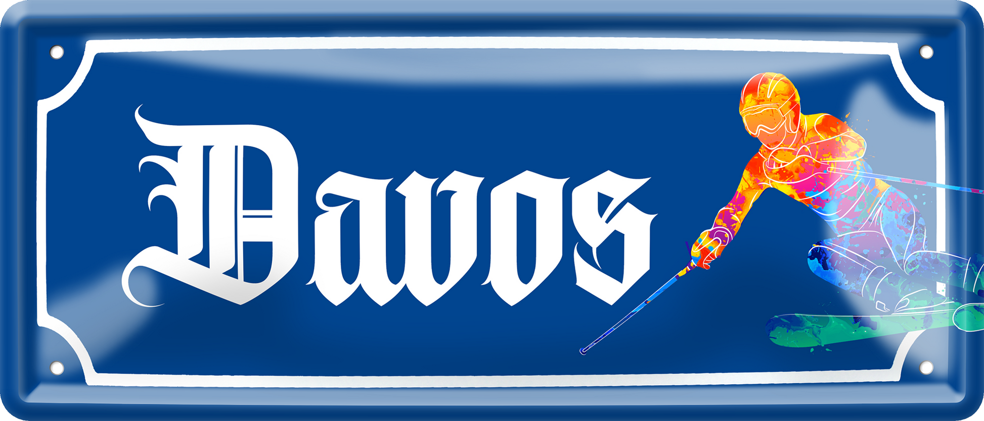 4252024257076		 ''Davos (ski)''
Schilderstore24 Blechschilder sind perfekt als Geschenk zu Weihnachten, Geburtstage, Feiern, Partys, Grillabende, Hochzeit. Jederzeit stilvoll im Wohnzimmer, Partykeller, Garage, reiseziel, städte, see, zitat Berge Reisen Wandern Outdoor Natur Urlaub sehenswürdigkeiten insel paradies
