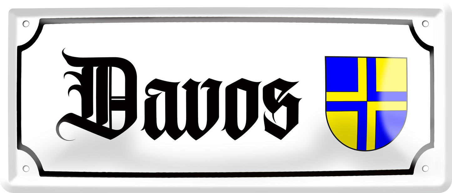 4252024257083		 ''Davos (wappen)''
Schilderstore24 Blechschilder sind perfekt als Geschenk zu Weihnachten, Geburtstage, Feiern, Partys, Grillabende, Hochzeit. Jederzeit stilvoll im Wohnzimmer, Partykeller, Garage, reiseziel, städte, see, zitat Berge Reisen Wandern Outdoor Natur Urlaub sehenswürdigkeiten insel paradies