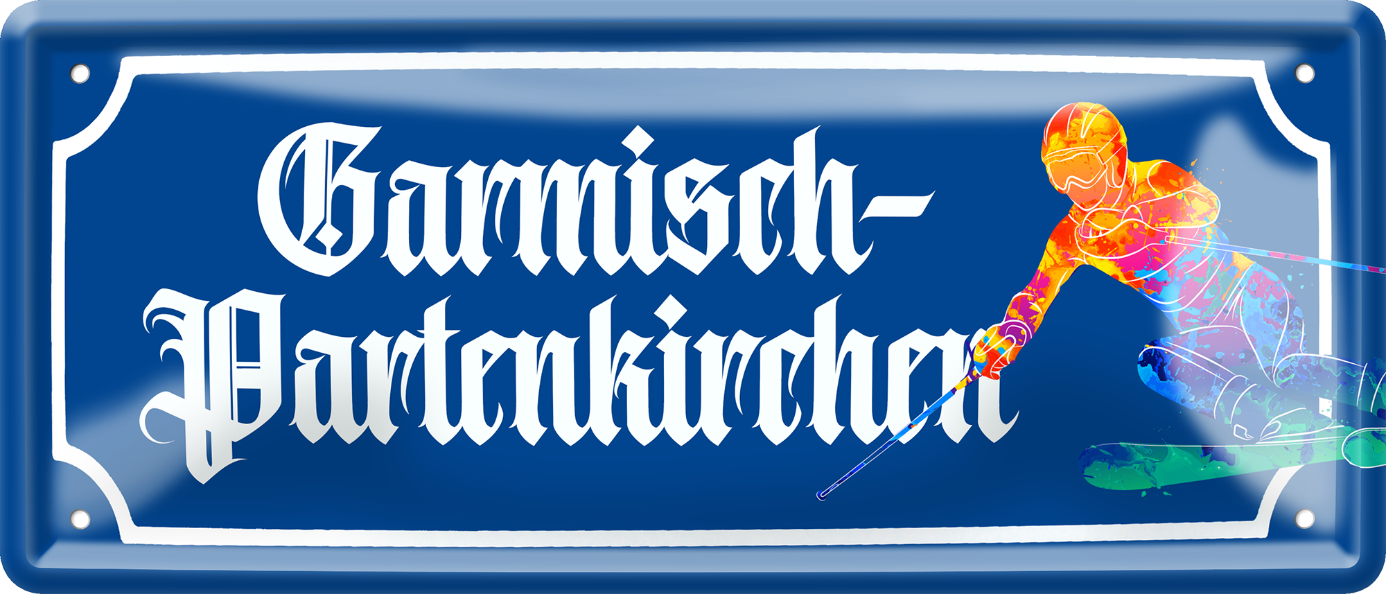 4252024257120		 ''Garmisch-Partenkichen (ski)''
Schilderstore24 Blechschilder sind perfekt als Geschenk zu Weihnachten, Geburtstage, Feiern, Partys, Grillabende, Hochzeit. Jederzeit stilvoll im Wohnzimmer, Partykeller, Garage, reiseziel, städte, see, zitat Berge Reisen Wandern Outdoor Natur Urlaub sehenswürdigkeiten insel paradies