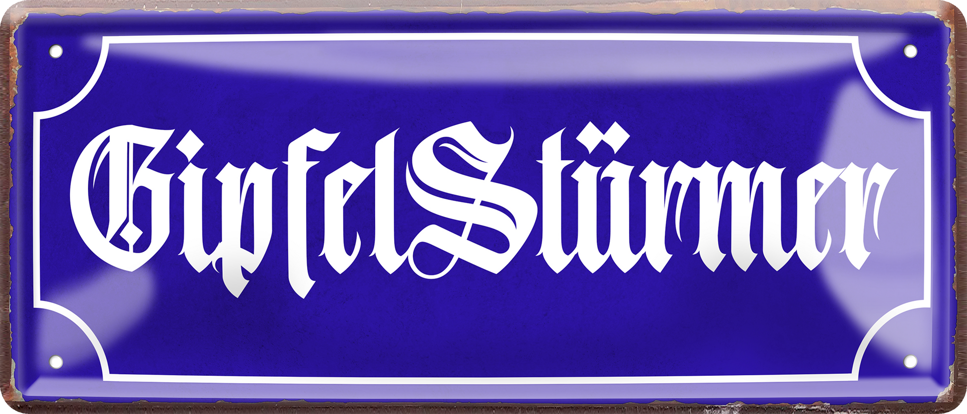 4252024256604		 ''Bergverliebt''
4252024256611		 ''Gipfel Stürmer''
Schilderstore24 Blechschilder sind perfekt als Geschenk. Jederzeit stilvoll im Wohnzimmer, Partykeller, Garage, Praxis, Büro, Café, zitate Berge Reisen Wandern Outdoor Natur Urlaub sehenswürdigkeiten tal freizeit sport