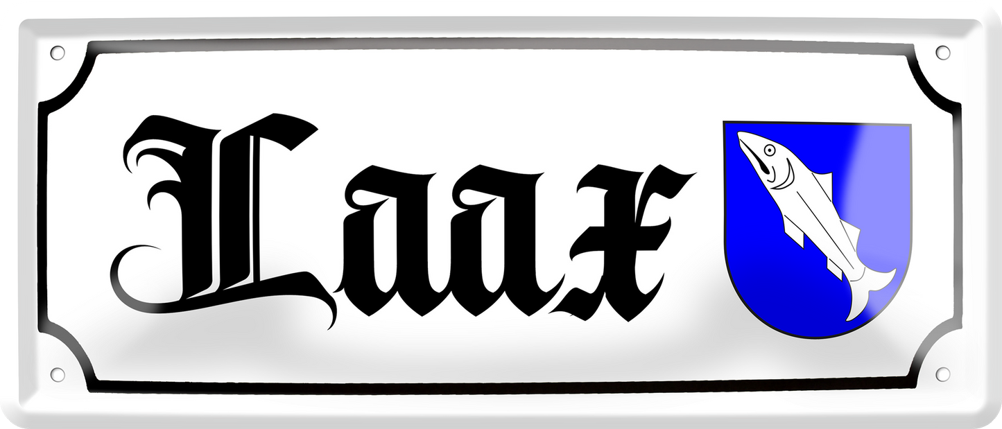 4252024257236		 ''Laax (wappen)''
Schilderstore24 Blechschilder sind perfekt als Geschenk zu Weihnachten, Geburtstage, Feiern, Partys, Grillabende, Hochzeit. Jederzeit stilvoll im Wohnzimmer, Partykeller, Garage, reiseziel, städte, see, zitat Berge Reisen Wandern Outdoor Natur Urlaub sehenswürdigkeiten insel paradies