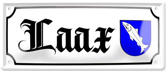 4252024257236		 ''Laax (wappen)''
Schilderstore24 Blechschilder sind perfekt als Geschenk zu Weihnachten, Geburtstage, Feiern, Partys, Grillabende, Hochzeit. Jederzeit stilvoll im Wohnzimmer, Partykeller, Garage, reiseziel, städte, see, zitat Berge Reisen Wandern Outdoor Natur Urlaub sehenswürdigkeiten insel paradies