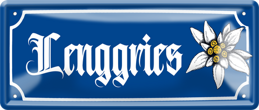 4252024257250		 ''Lenggries (Blume)''
Schilderstore24 Blechschilder sind perfekt als Geschenk zu Weihnachten, Geburtstage, Feiern, Partys, Grillabende, Hochzeit. Jederzeit stilvoll im Wohnzimmer, Partykeller, Garage, reiseziel, städte, see, zitat Berge Reisen Wandern Outdoor Natur Urlaub sehenswürdigkeiten insel paradies