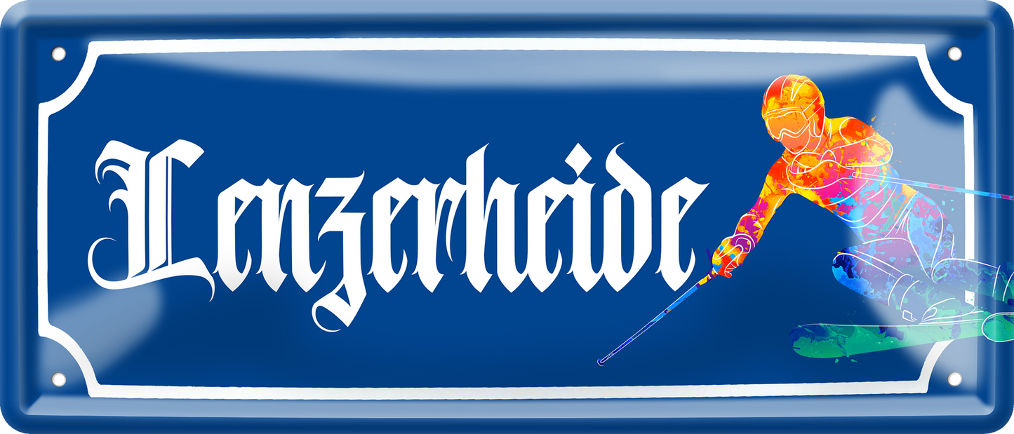 4252024257281		 ''Lenzerheide (ski)''
Schilderstore24 Blechschilder sind perfekt als Geschenk zu Weihnachten, Geburtstage, Feiern, Partys, Grillabende, Hochzeit. Jederzeit stilvoll im Wohnzimmer, Partykeller, Garage, reiseziel, städte, see, zitat Berge Reisen Wandern Outdoor Natur Urlaub sehenswürdigkeiten insel paradies