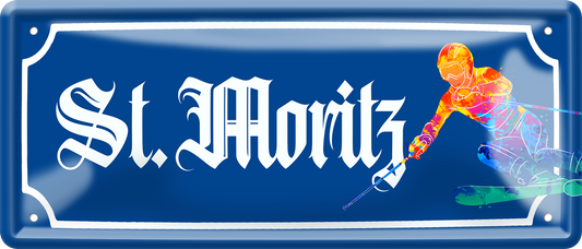 4252024257489		 ''St. Moritz (ski)''
Schilderstore24 Blechschilder sind perfekt als Geschenk zu Weihnachten, Geburtstage, Feiern, Partys, Grillabende, Hochzeit. Jederzeit stilvoll im Wohnzimmer, Partykeller, Garage, reiseziel, städte, see, zitat Berge Reisen Wandern Outdoor Natur Urlaub sehenswürdigkeiten insel paradies