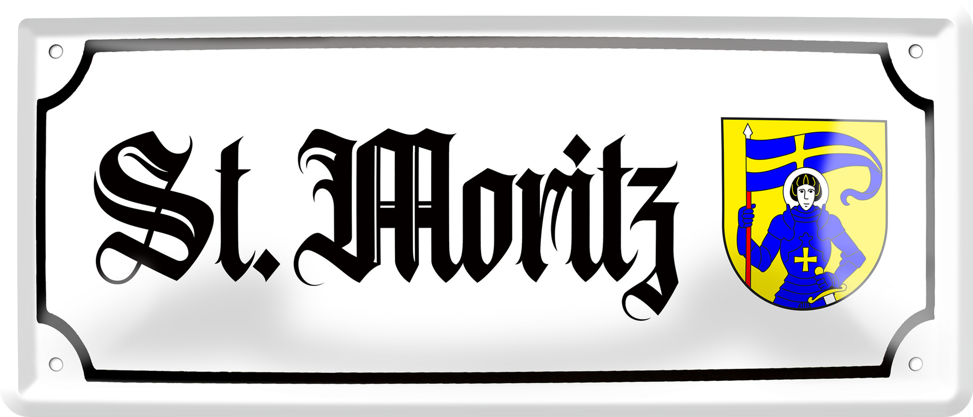 4252024257502		 ''St. Moritz (wappen)''
Schilderstore24 Blechschilder sind perfekt als Geschenk zu Weihnachten, Geburtstage, Feiern, Partys, Grillabende, Hochzeit. Jederzeit stilvoll im Wohnzimmer, Partykeller, Garage, reiseziel, städte, see, zitat Berge Reisen Wandern Outdoor Natur Urlaub sehenswürdigkeiten insel paradies