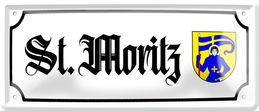 4252024257502		 ''St. Moritz (wappen)''
Schilderstore24 Blechschilder sind perfekt als Geschenk zu Weihnachten, Geburtstage, Feiern, Partys, Grillabende, Hochzeit. Jederzeit stilvoll im Wohnzimmer, Partykeller, Garage, reiseziel, städte, see, zitat Berge Reisen Wandern Outdoor Natur Urlaub sehenswürdigkeiten insel paradies
