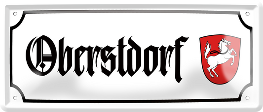 4252024257380		 ''Oberstdorf (wappen)''
Schilderstore24 Blechschilder sind perfekt als Geschenk zu Weihnachten, Geburtstage, Feiern, Partys, Grillabende, Hochzeit. Jederzeit stilvoll im Wohnzimmer, Partykeller, Garage, reiseziel, städte, see, zitat Berge Reisen Wandern Outdoor Natur Urlaub sehenswürdigkeiten insel paradies