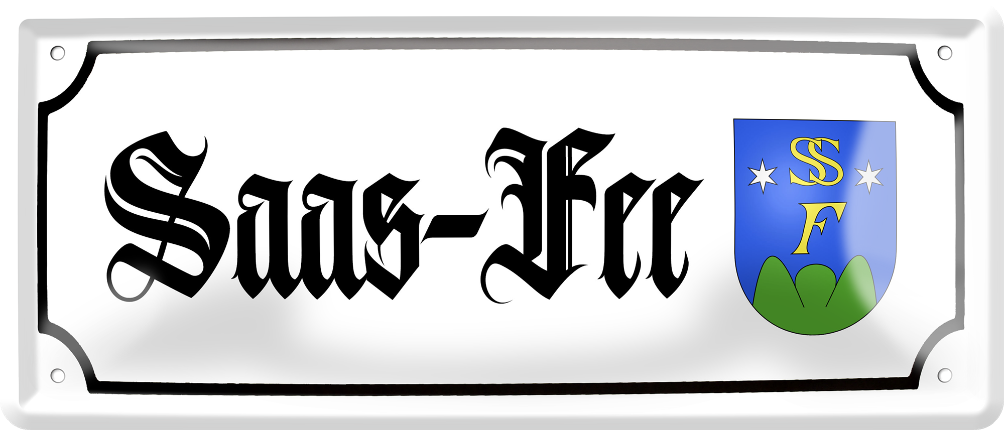 4252024257458		 ''Saas-Fee (wappen)''
Schilderstore24 Blechschilder sind perfekt als Geschenk zu Weihnachten, Geburtstage, Feiern, Partys, Grillabende, Hochzeit. Jederzeit stilvoll im Wohnzimmer, Partykeller, Garage, reiseziel, städte, see, zitat Berge Reisen Wandern Outdoor Natur Urlaub sehenswürdigkeiten insel paradies