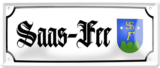 4252024257458		 ''Saas-Fee (wappen)''
Schilderstore24 Blechschilder sind perfekt als Geschenk zu Weihnachten, Geburtstage, Feiern, Partys, Grillabende, Hochzeit. Jederzeit stilvoll im Wohnzimmer, Partykeller, Garage, reiseziel, städte, see, zitat Berge Reisen Wandern Outdoor Natur Urlaub sehenswürdigkeiten insel paradies