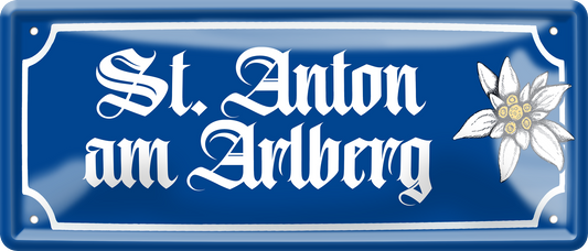 4252024257472		 ''St. Anton am Arlberg''
Schilderstore24 Blechschilder sind perfekt als Geschenk zu Weihnachten, Geburtstage, Feiern, Partys, Grillabende, Hochzeit. Jederzeit stilvoll im Wohnzimmer, Partykeller, Garage, reiseziel, städte, see, zitat Berge Reisen Wandern Outdoor Natur Urlaub sehenswürdigkeiten insel paradies