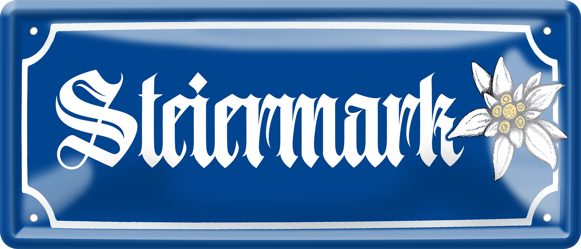 4252024257526		 ''Steiermark (blume)''
Schilderstore24 Blechschilder sind perfekt als Geschenk zu Weihnachten, Geburtstage, Feiern, Partys, Grillabende, Hochzeit. Jederzeit stilvoll im Wohnzimmer, Partykeller, Garage, reiseziel, städte, see, zitat Berge Reisen Wandern Outdoor Natur Urlaub sehenswürdigkeiten insel paradies