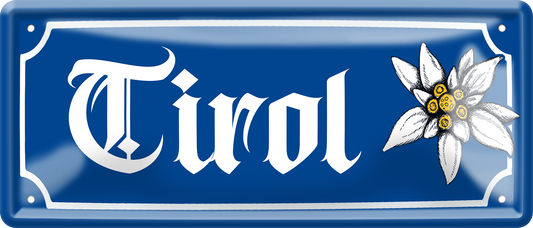4252024257540		 ''Tirol (blume)''
Schilderstore24 Blechschilder sind perfekt als Geschenk zu Weihnachten, Geburtstage, Feiern, Partys, Grillabende, Hochzeit. Jederzeit stilvoll im Wohnzimmer, Partykeller, Garage, reiseziel, städte, see, zitat Berge Reisen Wandern Outdoor Natur Urlaub sehenswürdigkeiten insel paradies