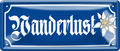 4252024256666		 ''Wanderlust (blau)''
Schilderstore24 Blechschilder sind perfekt als Geschenk. Jederzeit stilvoll im Wohnzimmer, Partykeller, Garage, Praxis, Büro, Café, zitate Berge Reisen Wandern Outdoor Natur Urlaub sehenswürdigkeiten tal freizeit sport