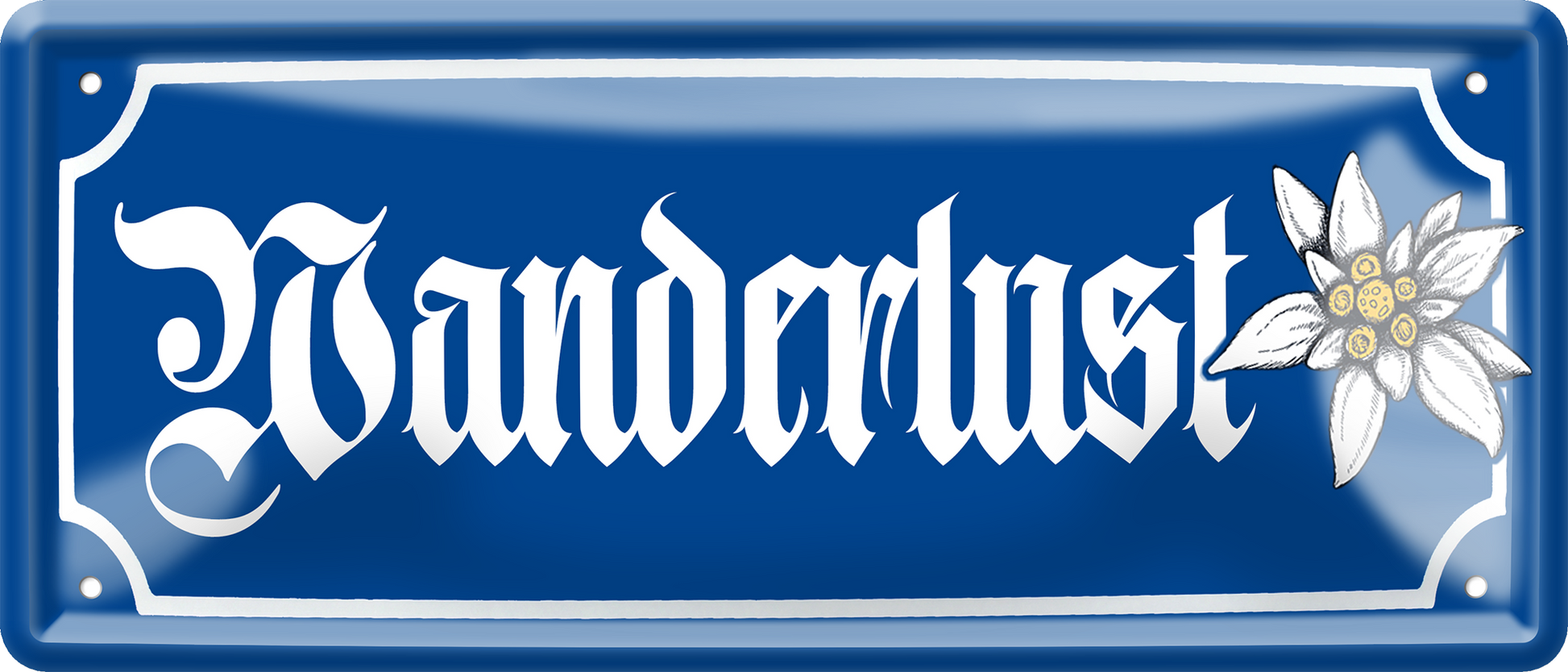 4252024256666		 ''Wanderlust (blau)''
Schilderstore24 Blechschilder sind perfekt als Geschenk. Jederzeit stilvoll im Wohnzimmer, Partykeller, Garage, Praxis, Büro, Café, zitate Berge Reisen Wandern Outdoor Natur Urlaub sehenswürdigkeiten tal freizeit sport