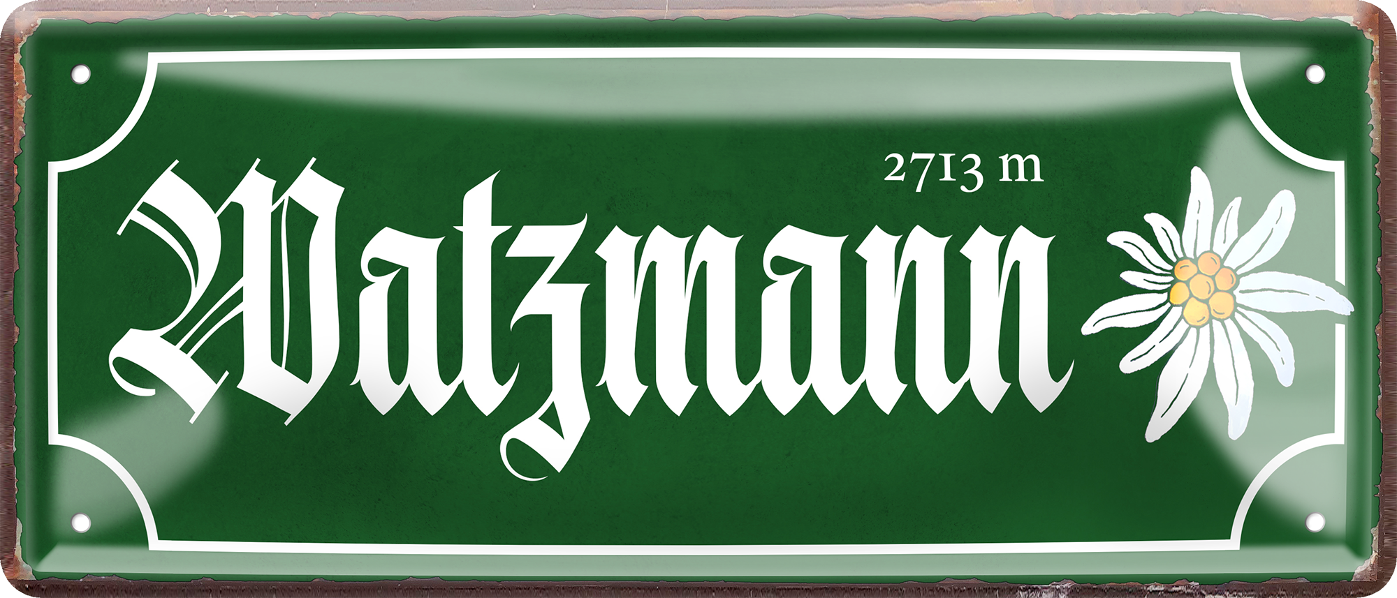4252024256680		 ''Watzmann (braun)''
Schilderstore24 Blechschilder sind perfekt als Geschenk. Jederzeit stilvoll im Wohnzimmer, Partykeller, Garage, Praxis, Büro, Café, zitate Berge Reisen Wandern Outdoor Natur Urlaub sehenswürdigkeiten tal freizeit sport