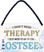 4252024243352	Schilderstore24 	 ''I don't need therapy Ostsee'' Schilderstore24 Blechschilder sind perfekt als Geschenk zu Weihnachten, Geburtstage, Feiern, Partys, Grillabende, Namenstag, Feiertag, Mädelsabend, Hochzeit. Jederzeit stilvoll im Wohnzimmer, Partykeller, Garage, Praxis, Büro, Café, Hauseingang Landschaften Orte Städte Länder Urlaub See berge burgen schloss tal denkmal freizeit meer