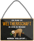 4252024248227		 ''Ich plane die Weltherrschaft.. morgen vielleicht''Schilderstore24 Blechschilder sind perfekt als Geschenk zu Weihnachten, Geburtstage, Feiern, Partys, Grillabende, Namenstag, Feiertag, Mädelsabend, Hochzeit. Jederzeit stilvoll im Wohnzimmer, Partykeller, Garage, Praxis, Büro, Café, Hauseingang Sarkasmus Ironie Funny Schwarzer Humor faul dumm fun rente lästern teufel