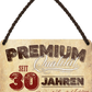 4252024248357		 ''Premium Qualität 30 Jahre'' Schilderstore24 Blechschilder sind perfekt als Geschenk zu Weihnachten, Geburtstage, Feiern, Partys, Grillabende, Namenstag, Feiertag, Mädelsabend, Hochzeit. Jederzeit stilvoll im Wohnzimmer, Partykeller, Garage, Praxis, Büro, Café, Hauseingang Familie Zuhause Eltern Geschwister oma opa familie mama papa geschwister