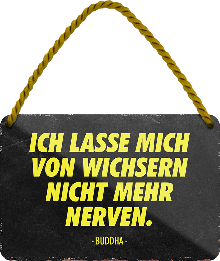 4252024250763		 ''Ich lasse mich von Wichsern nicht mehr nerven'' Schilderstore24 Blechschilder sind perfekt als Geschenk zu Weihnachten, Geburtstage, Feiern, Partys, Grillabende, Namenstag, Feiertag, Mädelsabend, Hochzeit. Jederzeit stilvoll im Wohnzimmer, Partykeller, Garage, Praxis, Büro, Café, Hauseingang Sarkasmus Ironie Funny Schwarzer Humor faul dumm fun rente lästern teufel