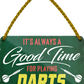 4252024250923		 ''Good time for Darts'' Schilderstore24 Blechschilder sind perfekt als Geschenk zu Weihnachten, Geburtstage, Feiern, Partys, Grillabende, Namenstag, Feiertag, Mädelsabend, Hochzeit. Jederzeit stilvoll im Wohnzimmer, Partykeller, Garage, Praxis, Büro, Café, Hauseingang Dart Kneipe Hobby Dartscheibe Pfeil dartgame Pfeil dartgame freizeit sport aktivitäten