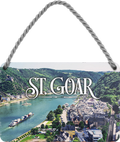 4252024252194		 ''St. Goar''
 Schilderstore24 Blechschilder sind perfekt als Geschenk zu Weihnachten, Geburtstage, Feiern, Partys, Grillabende, Namenstag, Feiertag, Mädelsabend, Hochzeit. Jederzeit stilvoll im Wohnzimmer, Partykeller, Garage, Praxis, Büro, Café, Hauseingang Landschaften Orte Städte Länder Urlaub See berge burgen schloss tal denkmal freizeit meer