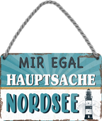 4252024252149		 ''Mir egal hauptsache Nordsee (leuchtturm)''
 Schilderstore24 Blechschilder sind perfekt als Geschenk zu Weihnachten, Geburtstage, Feiern, Partys, Grillabende, Namenstag, Feiertag, Mädelsabend, Hochzeit. Jederzeit stilvoll im Wohnzimmer, Partykeller, Garage, Praxis, Büro, Café, Hauseingang Meer Urlaub Sommer Sandstrand meer wasser strand sand urlaub ferien