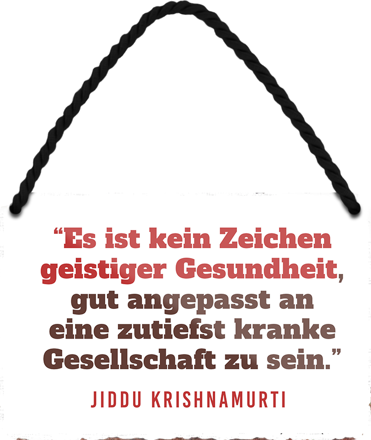 4252024253054		 ''Es ist kein Zeichen geistiger Gesundheit.. kranke Gesellschaft'' Schilderstore24 Blechschilder sind perfekt als Geschenk zu Weihnachten, Geburtstage, Feiern, Partys, Grillabende, Namenstag, Feiertag, Mädelsabend, Hochzeit. Jederzeit stilvoll im Wohnzimmer, Partykeller, Garage, Praxis, Büro, Café, Hauseingang Bundesland Deutschland Länder Kultur Staatsgebiet Sprache tradition hauptstadt minister politik
