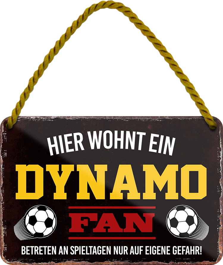 4252024252835		 ''Dynamo Fan Schwarz'' Schilderstore24 Blechschilder sind perfekt als Geschenk zu Weihnachten, Geburtstage, Feiern, Partys, Grillabende, Namenstag, Feiertag, Mädelsabend, Hochzeit. Jederzeit stilvoll im Wohnzimmer, Partykeller, Garage, Praxis, Büro, Café, Hauseingang Fußball Mannschaft Verein Bolzen Ball sport liga kicken stadion freizeit
