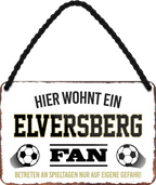4252024252859		 ''Elversberg Fan''
Schilderstore24 Blechschilder sind perfekt als Geschenk zu Weihnachten, Geburtstage, Feiern, Partys, Grillabende, Namenstag, Feiertag, Mädelsabend, Hochzeit. Jederzeit stilvoll im Wohnzimmer, Partykeller, Garage, Praxis, Büro, Café, Hauseingang Fußball Mannschaft Verein Bolzen Ball sport liga kicken stadion freizeit