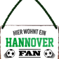 4252024252866		 ''Hannover Fan'' Schilderstore24 Blechschilder sind perfekt als Geschenk zu Weihnachten, Geburtstage, Feiern, Partys, Grillabende, Namenstag, Feiertag, Mädelsabend, Hochzeit. Jederzeit stilvoll im Wohnzimmer, Partykeller, Garage, Praxis, Büro, Café, Hauseingang Fußball Mannschaft Verein Bolzen Ball sport liga kicken stadion freizeit
