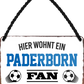 4252024252873		 ''Paderborn Fan''
Schilderstore24 Blechschilder sind perfekt als Geschenk zu Weihnachten, Geburtstage, Feiern, Partys, Grillabende, Namenstag, Feiertag, Mädelsabend, Hochzeit. Jederzeit stilvoll im Wohnzimmer, Partykeller, Garage, Praxis, Büro, Café, Hauseingang Fußball Mannschaft Verein Bolzen Ball sport liga kicken stadion freizeit