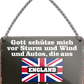 4252024256024		 ''Gott schütze vor Autos aus England''
Schilderstore24 Blechschilder sind perfekt als Geschenk zu Weihnachten, Geburtstage, Feiern, Partys, Grillabende, Namenstag, Feiertag, Mädelsabend, Hochzeit. Jederzeit stilvoll im Wohnzimmer, Partykeller, Garage, Praxis, Büro, route, highway Mechaniker Auto Motorrad Werkstatt auto lkw brummi tüfteln schrauber