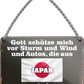 4252024256055		 ''Gott schütze vor Autos aus Japan''
Schilderstore24 Blechschilder sind perfekt als Geschenk zu Weihnachten, Geburtstage, Feiern, Partys, Grillabende, Namenstag, Feiertag, Mädelsabend, Hochzeit. Jederzeit stilvoll im Wohnzimmer, Partykeller, Garage, Praxis, Büro, route, highway Mechaniker Auto Motorrad Werkstatt auto lkw brummi tüfteln schrauber