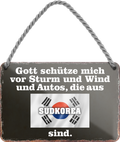 4252024256079		 ''Gott schütze vor Autos aus Südkorea''
Schilderstore24 Blechschilder sind perfekt als Geschenk zu Weihnachten, Geburtstage, Feiern, Partys, Grillabende, Namenstag, Feiertag, Mädelsabend, Hochzeit. Jederzeit stilvoll im Wohnzimmer, Partykeller, Garage, Praxis, Büro, route, highway Mechaniker Auto Motorrad Werkstatt auto lkw brummi tüfteln schrauber