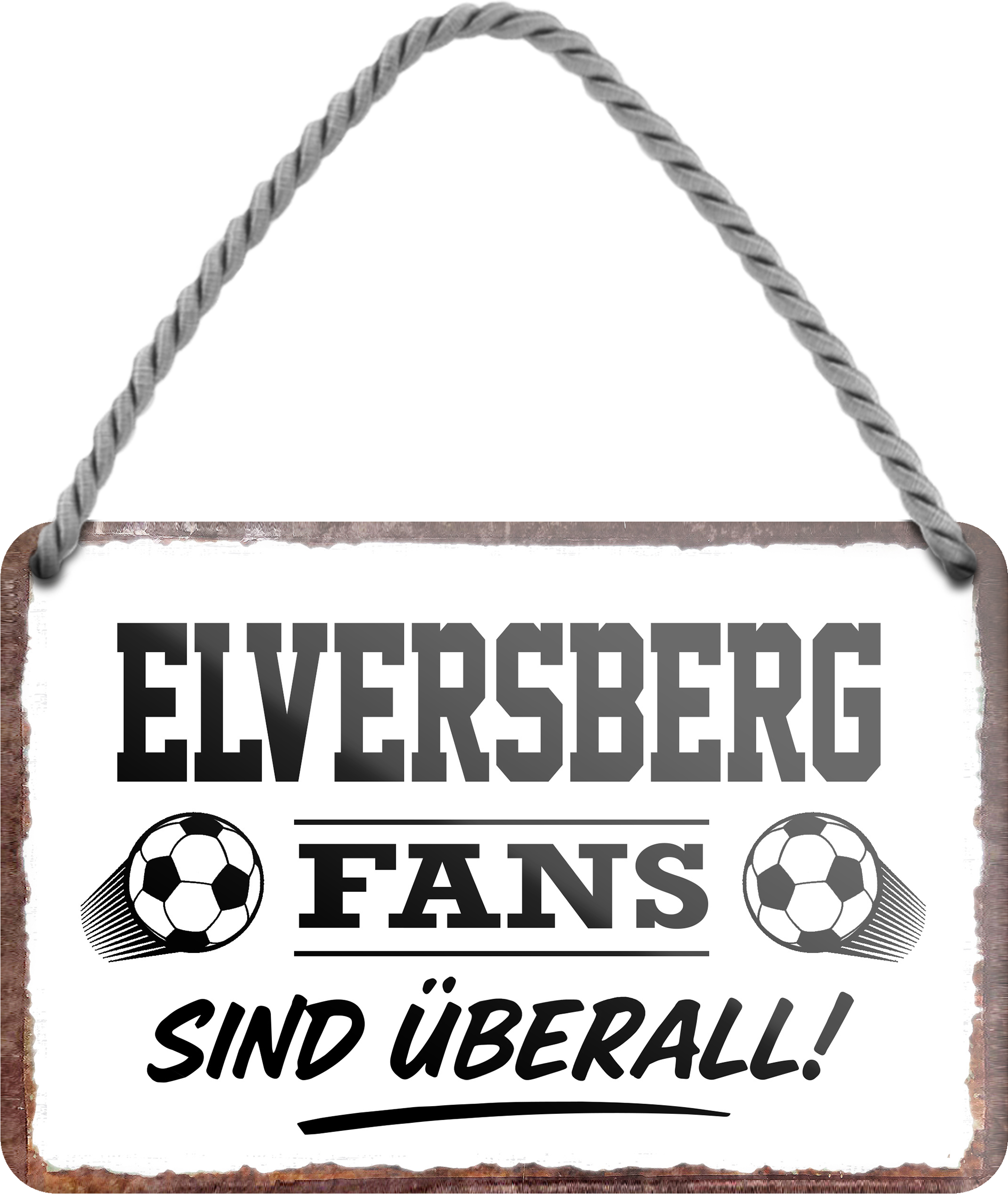 4252024255461		 ''Elversberg Fans sind überall!''
Schilderstore24 Blechschilder sind perfekt als Geschenk zu Weihnachten, Geburtstage, Feiern, Partys, Grillabende, Namenstag, Feiertag, Mädelsabend, Hochzeit. Jederzeit stilvoll im Wohnzimmer, Partykeller, Garage, Praxis, Büro, Café, Hauseingang Fußball Mannschaft Verein Bolzen Ball sport liga kicken stadion freizeit