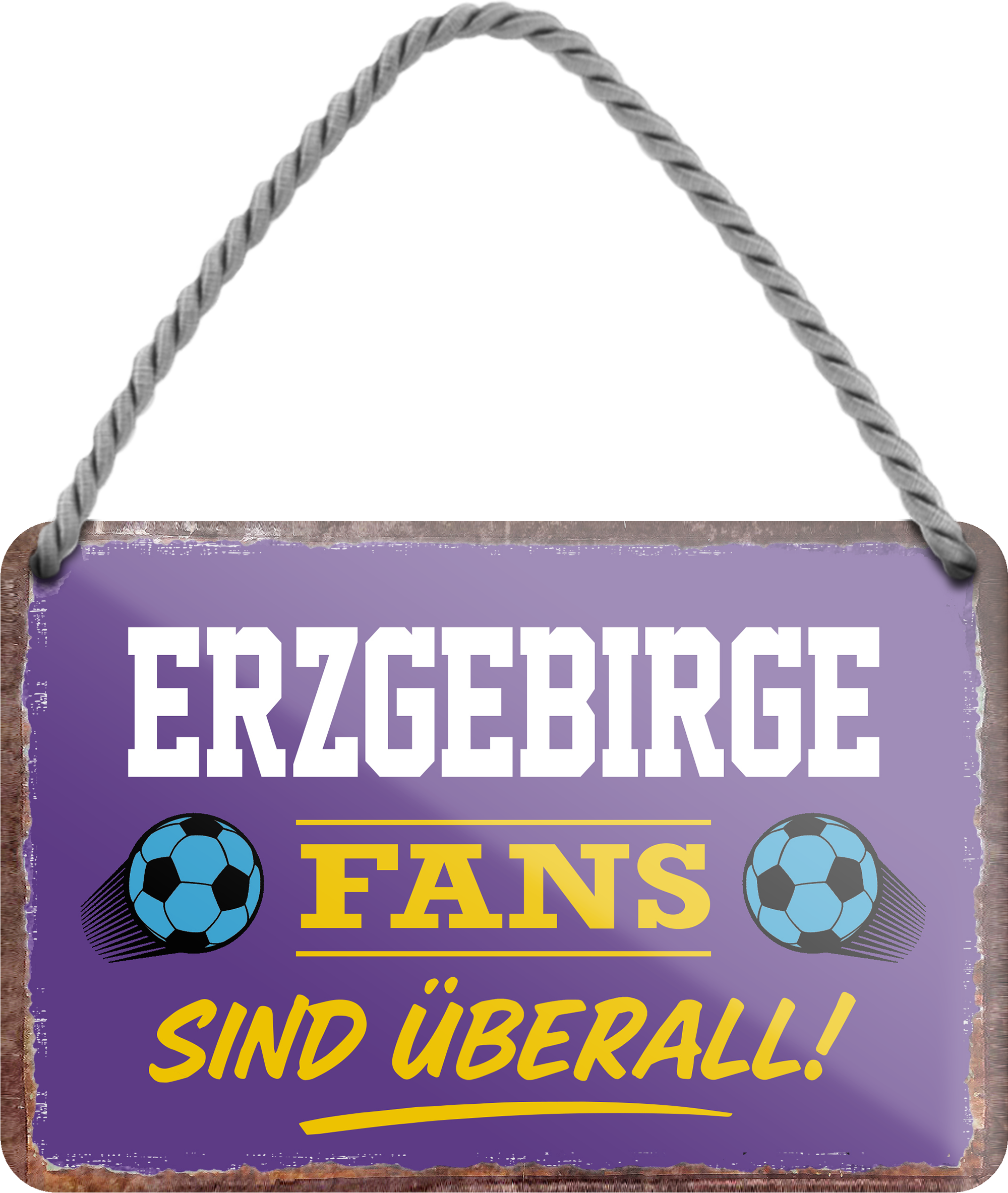 4252024255478		 ''Erzgebirge Fans sind überall!''
Schilderstore24 Blechschilder sind perfekt als Geschenk zu Weihnachten, Geburtstage, Feiern, Partys, Grillabende, Namenstag, Feiertag, Mädelsabend, Hochzeit. Jederzeit stilvoll im Wohnzimmer, Partykeller, Garage, Praxis, Büro, Café, Hauseingang Fußball Mannschaft Verein Bolzen Ball sport liga kicken stadion freizeit