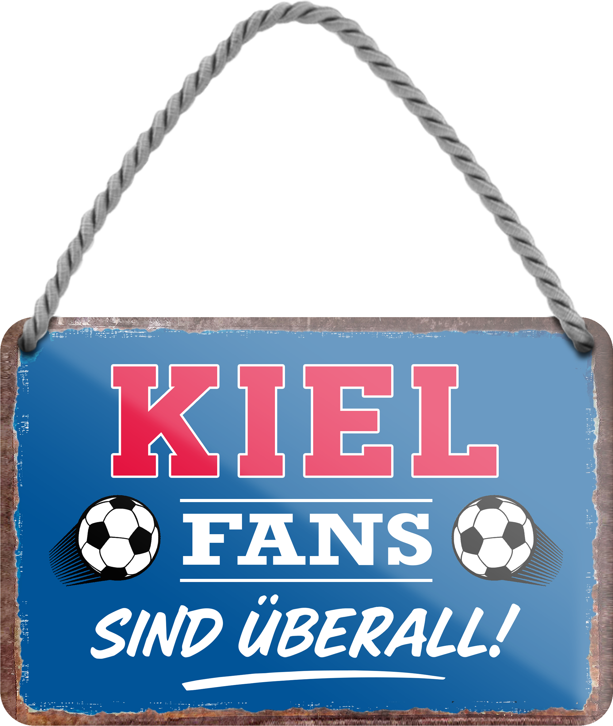 4252024255591		 ''Kiel Fans sind überall!''
Schilderstore24 Blechschilder sind perfekt als Geschenk zu Weihnachten, Geburtstage, Feiern, Partys, Grillabende, Namenstag, Feiertag, Mädelsabend, Hochzeit. Jederzeit stilvoll im Wohnzimmer, Partykeller, Garage, Praxis, Büro, Café, Hauseingang Fußball Mannschaft Verein Bolzen Ball sport liga kicken stadion freizeit