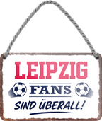 4252024255614		 ''Leipzig Fans sind überall!''
Schilderstore24 Blechschilder sind perfekt als Geschenk zu Weihnachten, Geburtstage, Feiern, Partys, Grillabende, Namenstag, Feiertag, Mädelsabend, Hochzeit. Jederzeit stilvoll im Wohnzimmer, Partykeller, Garage, Praxis, Büro, Café, Hauseingang Fußball Mannschaft Verein Bolzen Ball sport liga kicken stadion freizeit