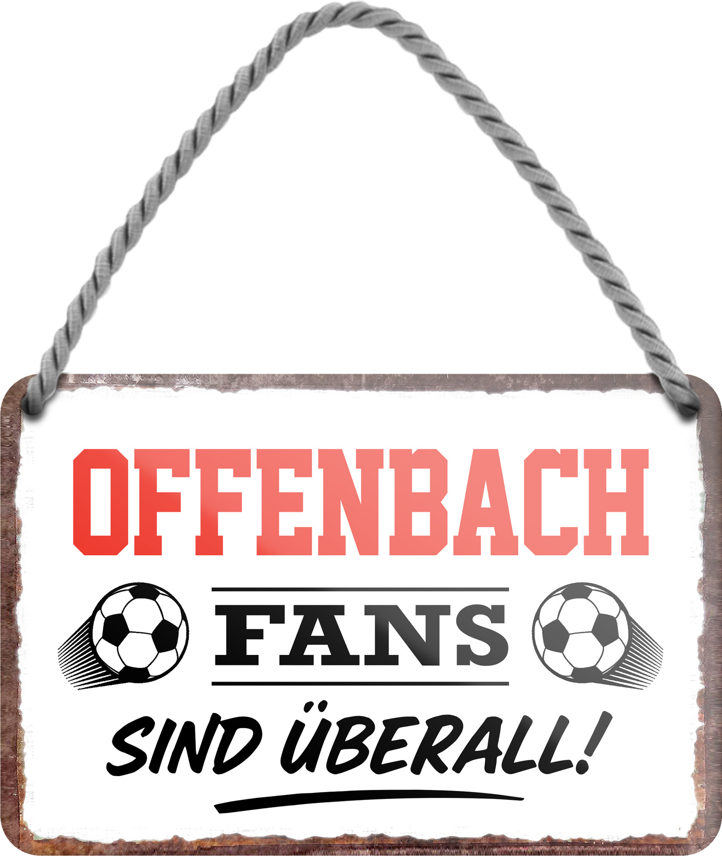 4252024255683		 ''Offenbach Fans sind überall!''
Schilderstore24 Blechschilder sind perfekt als Geschenk zu Weihnachten, Geburtstage, Feiern, Partys, Grillabende, Namenstag, Feiertag, Mädelsabend, Hochzeit. Jederzeit stilvoll im Wohnzimmer, Partykeller, Garage, Praxis, Büro, Café, Hauseingang Fußball Mannschaft Verein Bolzen Ball sport liga kicken stadion freizeit