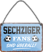 4252024255751		 ''Sechziger Fans sind überall!''
 Schilderstore24 Blechschilder sind perfekt als Geschenk zu Weihnachten, Geburtstage, Feiern, Partys, Grillabende, Namenstag, Feiertag, Mädelsabend, Hochzeit. Jederzeit stilvoll im Wohnzimmer, Partykeller, Garage, Praxis, Büro, Café, Hauseingang Fußball Mannschaft Verein Bolzen Ball sport liga kicken stadion freizeit