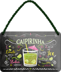 4252024255003		 ''Caipirinha''
 Schilderstore24 Blechschilder sind perfekt als Geschenk zu Weihnachten, Geburtstage, Feiern, Partys, Grillabende, Namenstag, Feiertag, Mädelsabend, Hochzeit. Jederzeit stilvoll im Wohnzimmer, Partykeller, Garage, Praxis, Büro, Café, Hauseingang Alkohol Cocktail Likör Sekt Getränk Alkohol promille schnaps saufen longdrink