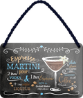 4252024255058		 ''Espresso Martini''
Schilderstore24 Blechschilder sind perfekt als Geschenk zu Weihnachten, Geburtstage, Feiern, Partys, Grillabende, Namenstag, Feiertag, Mädelsabend, Hochzeit. Jederzeit stilvoll im Wohnzimmer, Partykeller, Garage, Praxis, Büro, Café, Hauseingang Alkohol Cocktail Likör Sekt Getränk Alkohol promille schnaps saufen longdrink